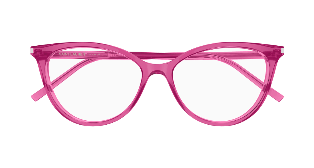 Prescription glasses saint laurent sl 261 010 rosa cat eye femenino size 53mm - Detailed view