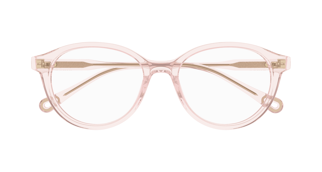 Brillen chloé ch0316oa 004 rosa round femenino größe 52mm - Detailansicht