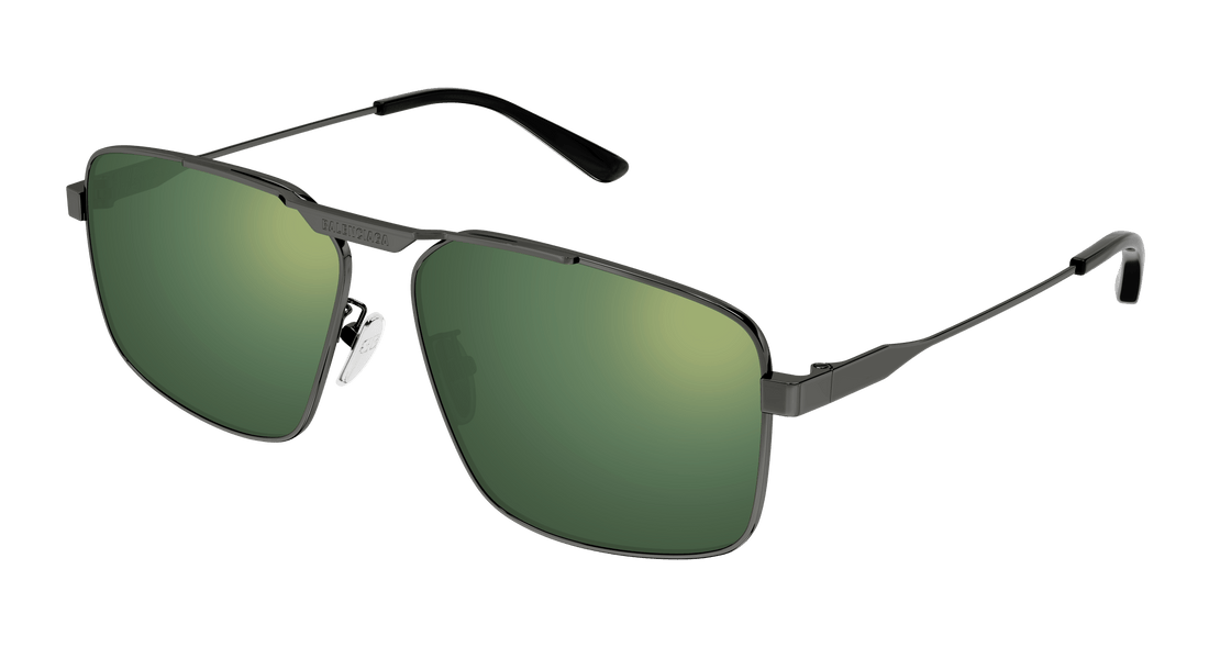 Occhiali da sole balenciaga bb0418sk 003 rutenio pilot masculino taglia 62mm - Vista principale