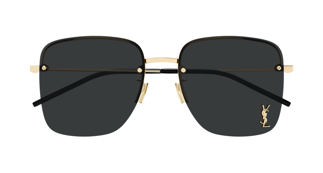 Gafas de sol saint laurent sl 312 m 013 dorado square femenino talla 58mm - Vista de detalle