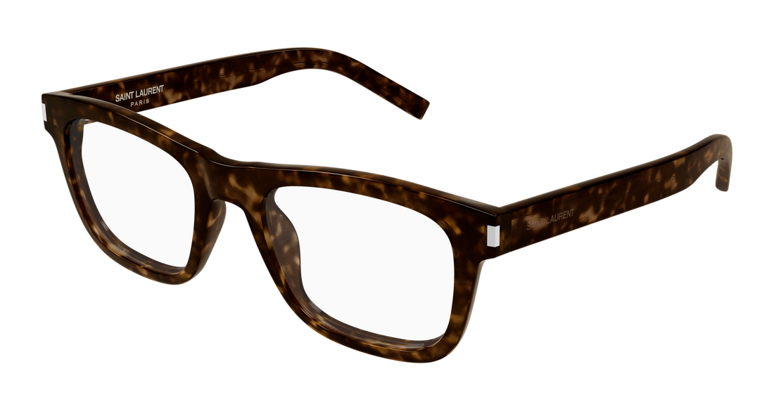 Gafas graduadas saint laurent sl 819 opt 002 havana rectangular / squared unisex talla 52mm - Vista principal