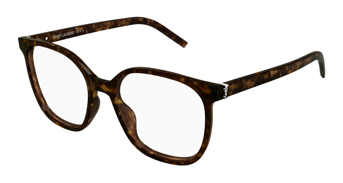 Lunettes de vue saint laurent sl m155 002 havana cat eye femenino taille 55mm - Vue principale