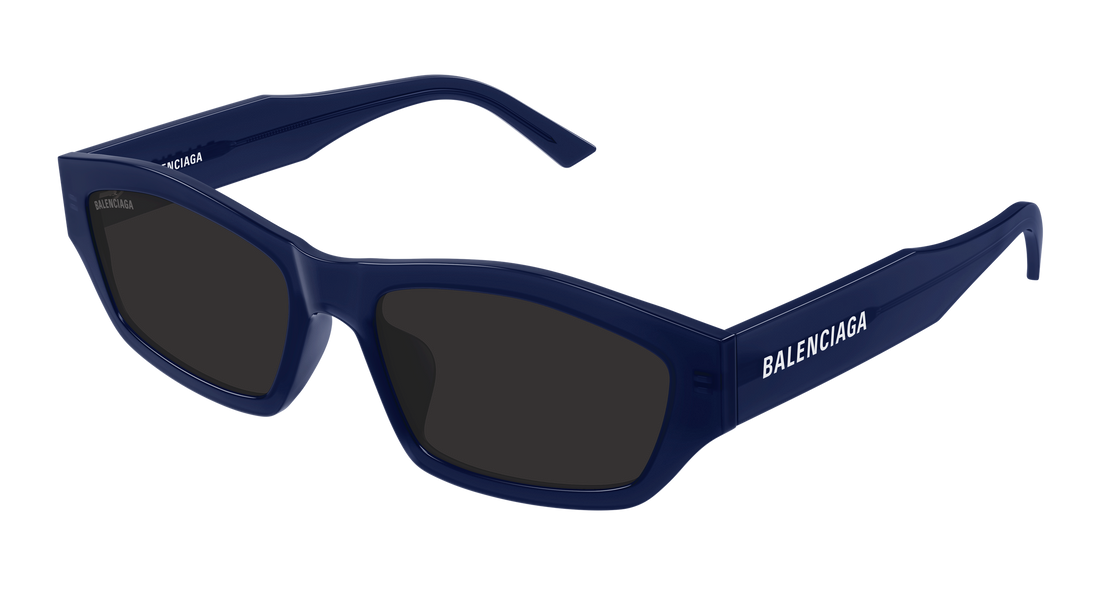 Sunglasses balenciaga bb0448sk 004 azul geometric unisex size 57mm - Main view