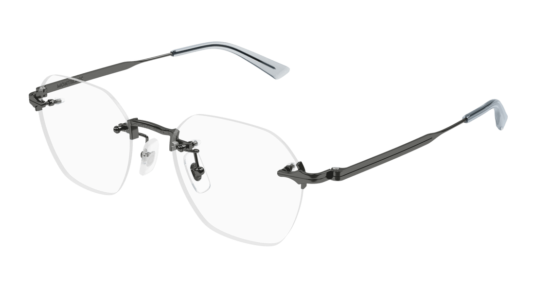 Brillen montblanc mb0403o 003 rutenio round masculino größe 50mm - Hauptansicht