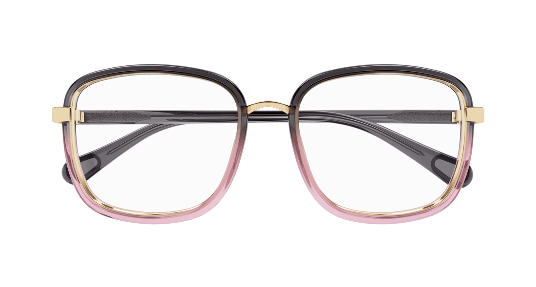 Brillen chloé cc0025o 004 gris square infantil größe 49mm - Detailansicht