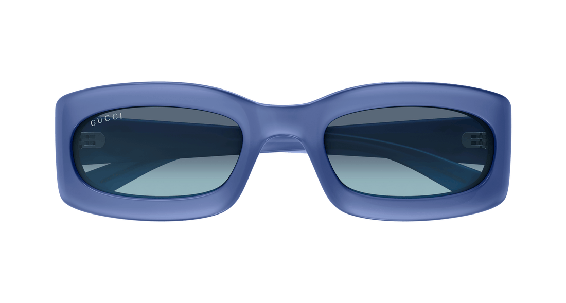 Sunglasses gucci gg1786s 004 azul round masculino size 54mm - Detailed view