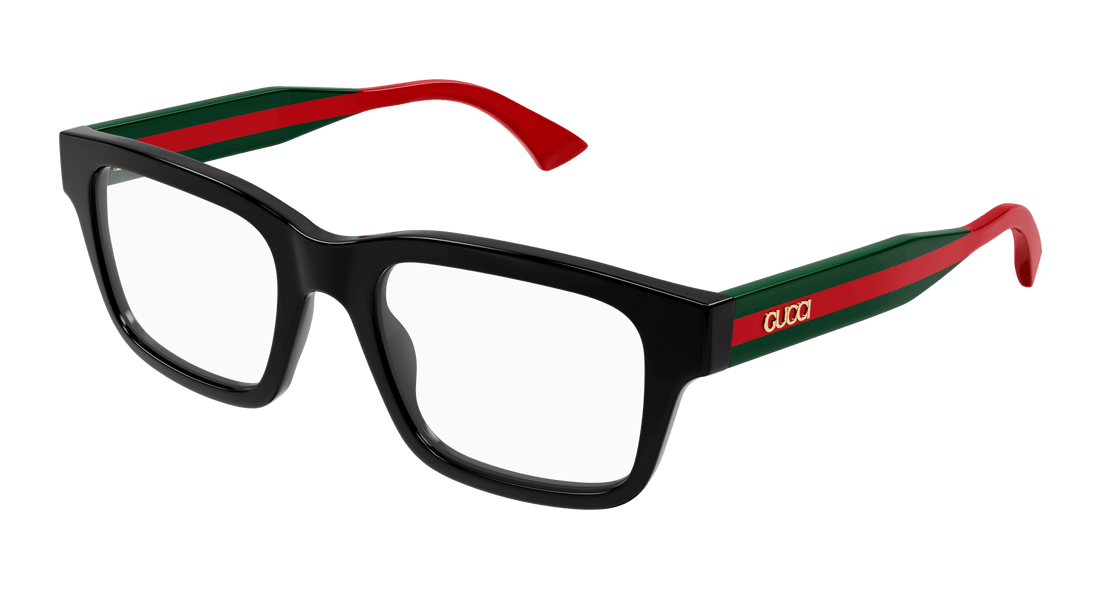 Óculos graduados gucci gg1865o 004 negro square unisex tamanho 52mm - Vista principal