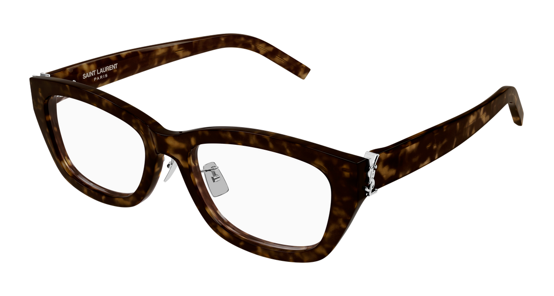 Gafas graduadas saint laurent sl m153/j opt 002 havana cat eye femenino talla 53mm - Vista principal