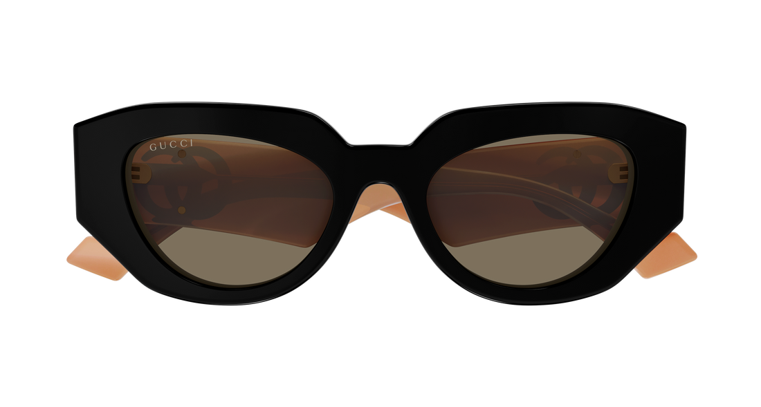 Sonnenbrillen gucci gg1421s 008 negro geometric femenino größe 51mm - Detailansicht