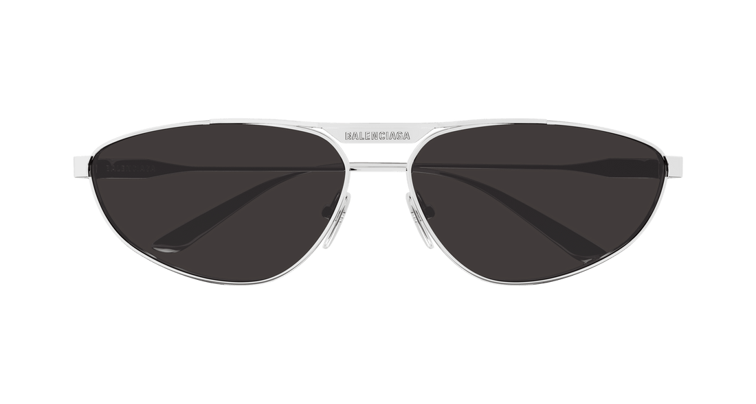 Occhiali da sole balenciaga bb0417s 002 plateado pilot unisex taglia 66mm - Vista dettagliata