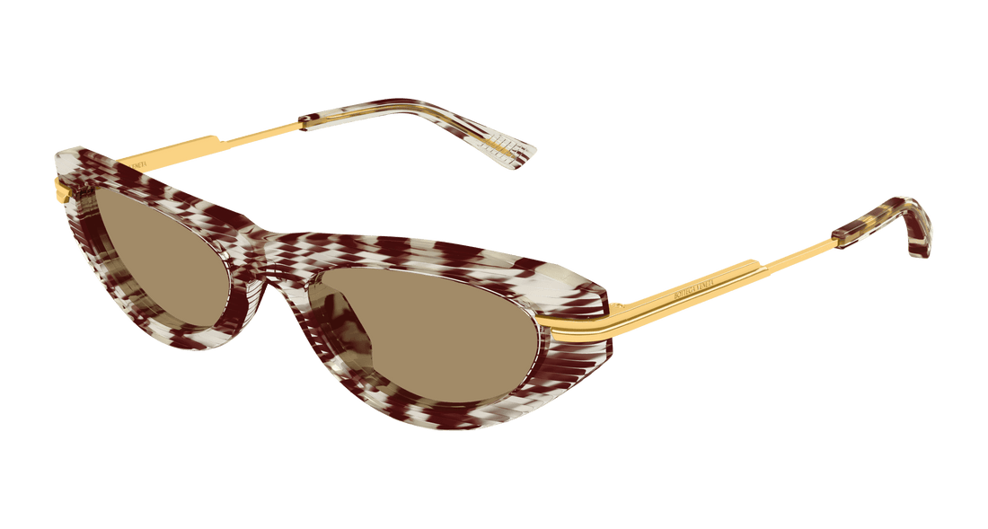 Occhiali da sole bottega veneta bv1368s 003 havana round femenino taglia 53mm - Vista principale