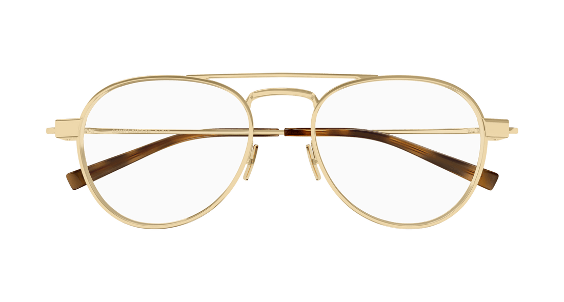 Occhiali da vista saint laurent sl 708 opt 003 dorado round unisex taglia 54mm - Vista dettagliata