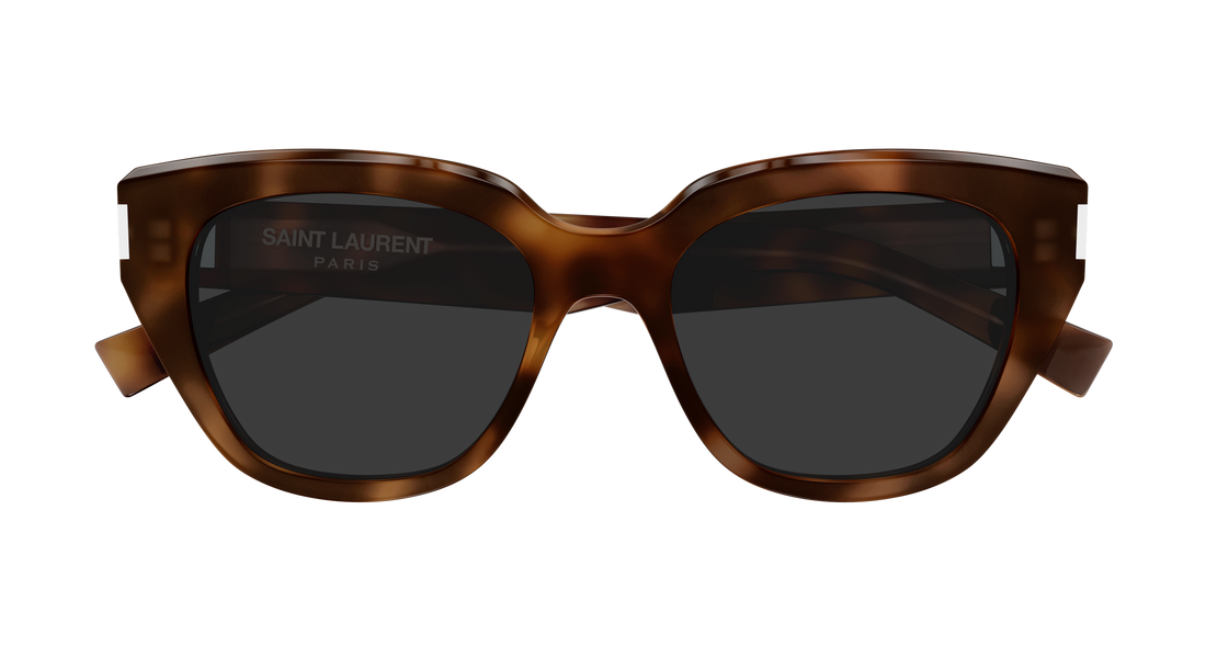 Lunettes de soleil saint laurent sl 827 002 havana cat eye femenino taille 52mm - Vue détaillée