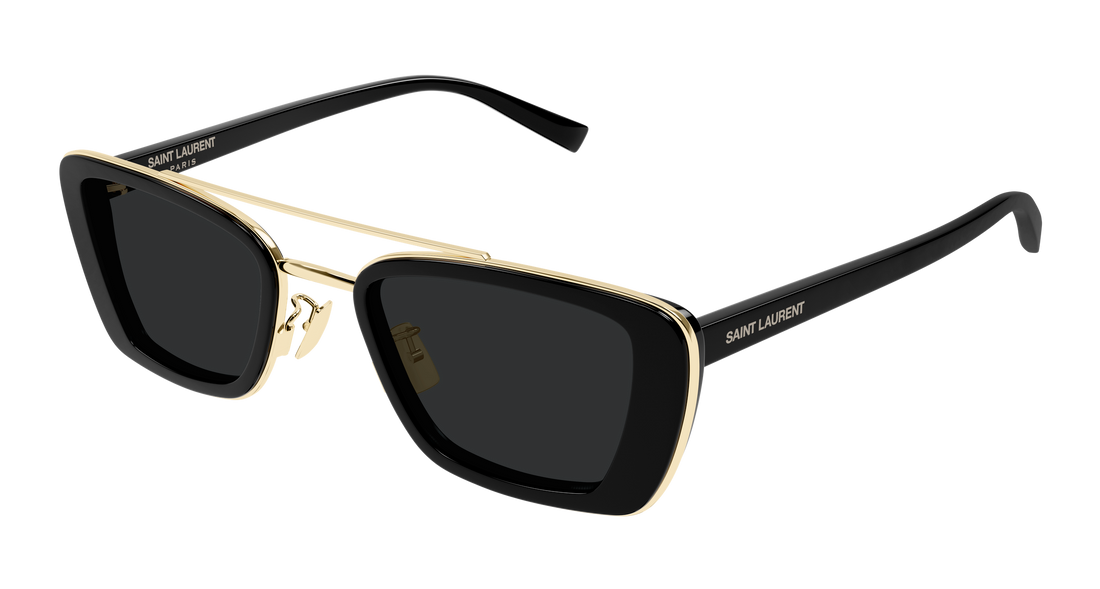 Solbriller saint laurent sl 825 001 negro rectangular / squared unisex størrelse 50mm - Hovedvisning