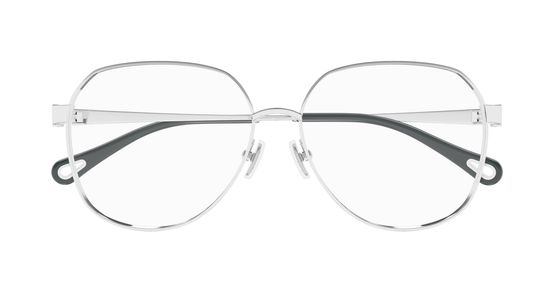 Brillen chloé ch0307o 002 plateado round femenino größe 58mm - Detailansicht