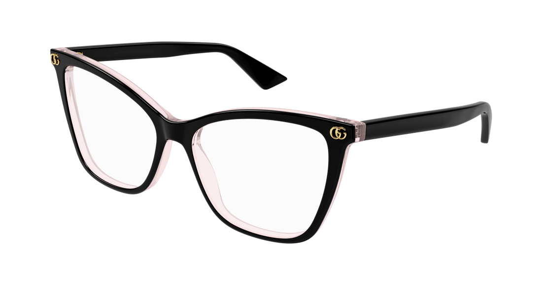 Brillen gucci gg1817o 003 negro cat eye femenino größe 55mm - Hauptansicht