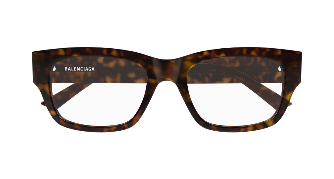 Brillen balenciaga bb0450o 002 havana rectangular / squared masculino maat 54mm - Detailaanzicht