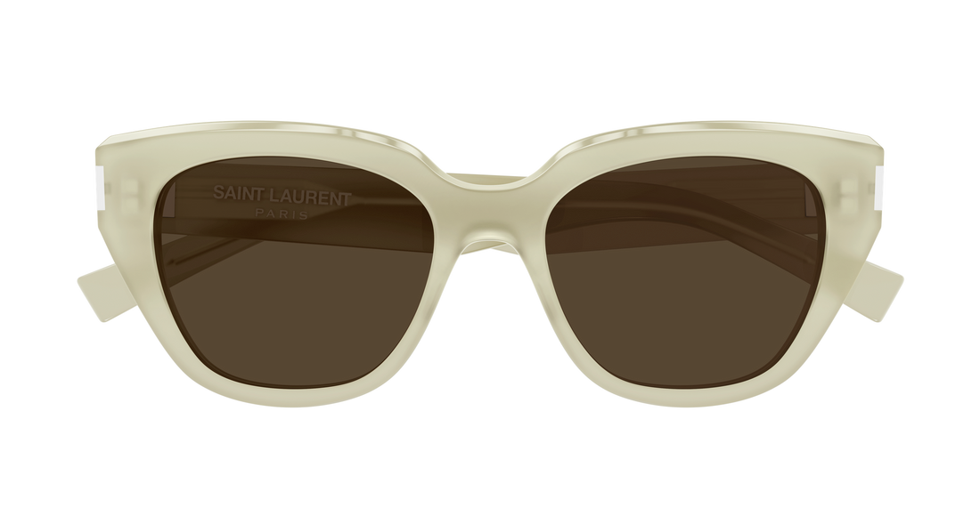 Lunettes de soleil saint laurent sl 827/k 004 beige cat eye femenino taille 54mm - Vue détaillée