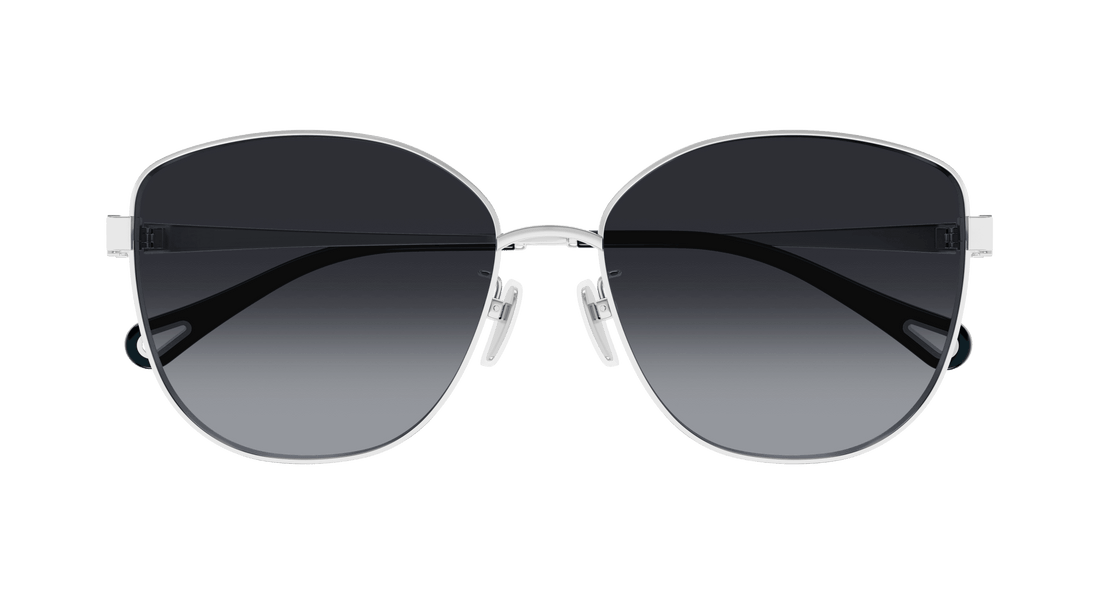 Gafas de sol chloé ch0306sk 001 plateado square femenino talla 59mm - Vista de detalle