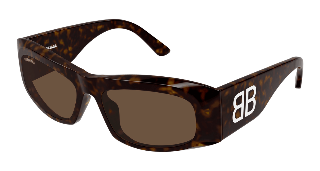 Occhiali da sole balenciaga bb0395s 002 havana square femenino taglia 60mm - Vista principale