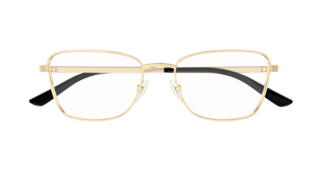Óculos graduados gucci gg1880o 001 dorado cat eye femenino tamanho 53mm - Vista de detalhe