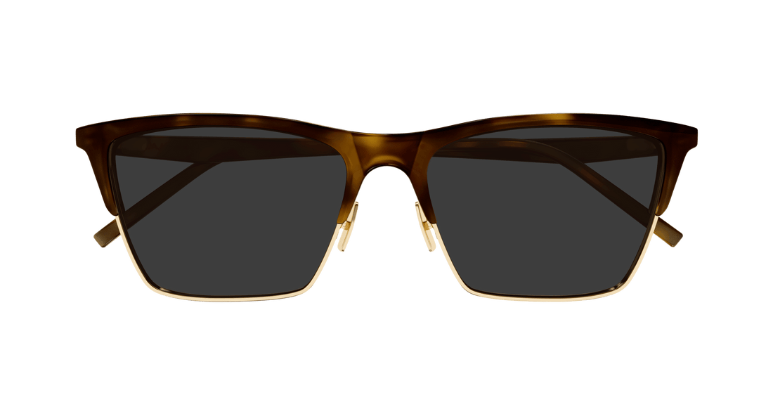 Occhiali da sole saint laurent sl 767 004 havana cat eye femenino taglia 55mm - Vista dettagliata