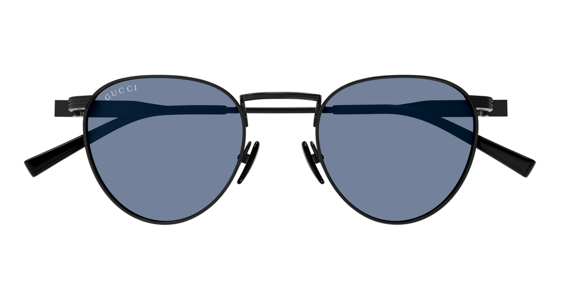 Sunglasses gucci gg1875s 004 negro round masculino size 48mm - Detailed view