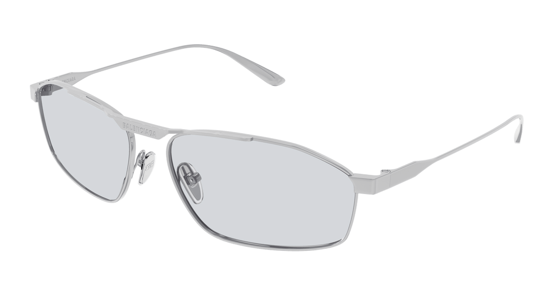 Gafas de sol balenciaga bb0416s 004 plateado pilot masculino talla 63mm - Vista principal