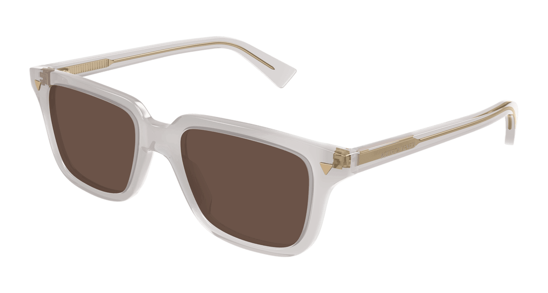Lunettes de soleil bottega veneta bv1363s 004 gris square unisex taille 50mm - Vue principale