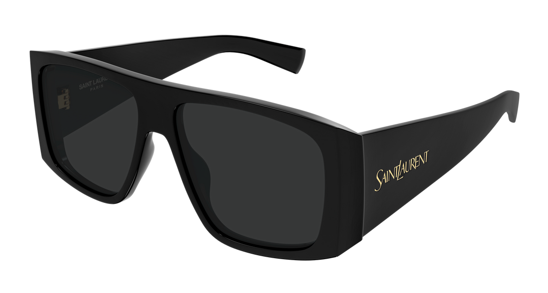 Lunettes de soleil saint laurent sl 832/f 001 negro rectangular / squared femenino taille 58mm - Vue principale