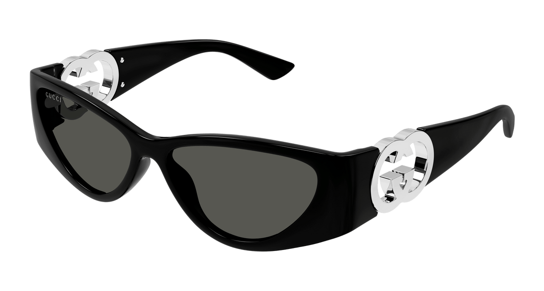 Sonnenbrillen gucci gg1824s 001 negro cat eye femenino größe 55mm - Hauptansicht