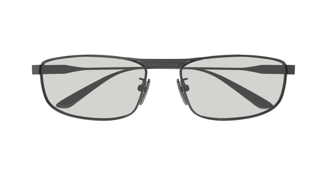 Sunglasses balenciaga bb0451s 006 gris rectangular / squared unisex size 61mm - Detailed view