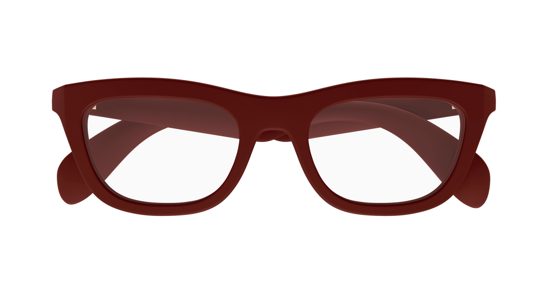 Occhiali da vista gucci gg1932o 004 burdeos cat eye femenino taglia 51mm - Vista dettagliata