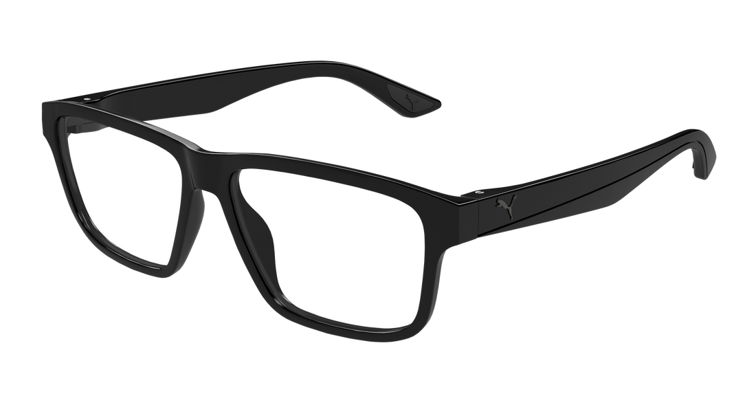 Brillen puma pu0507o 001 negro rectangular / squared masculino größe 57mm - Hauptansicht