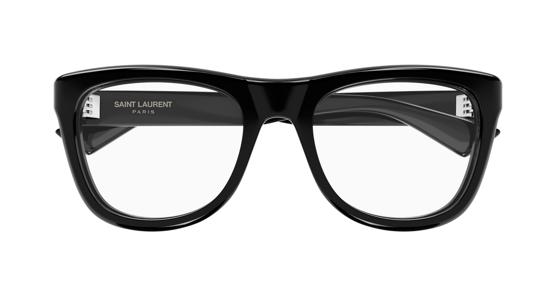 Gafas graduadas saint laurent sl 816 opt 001 negro cat eye femenino talla 54mm - Vista de detalle