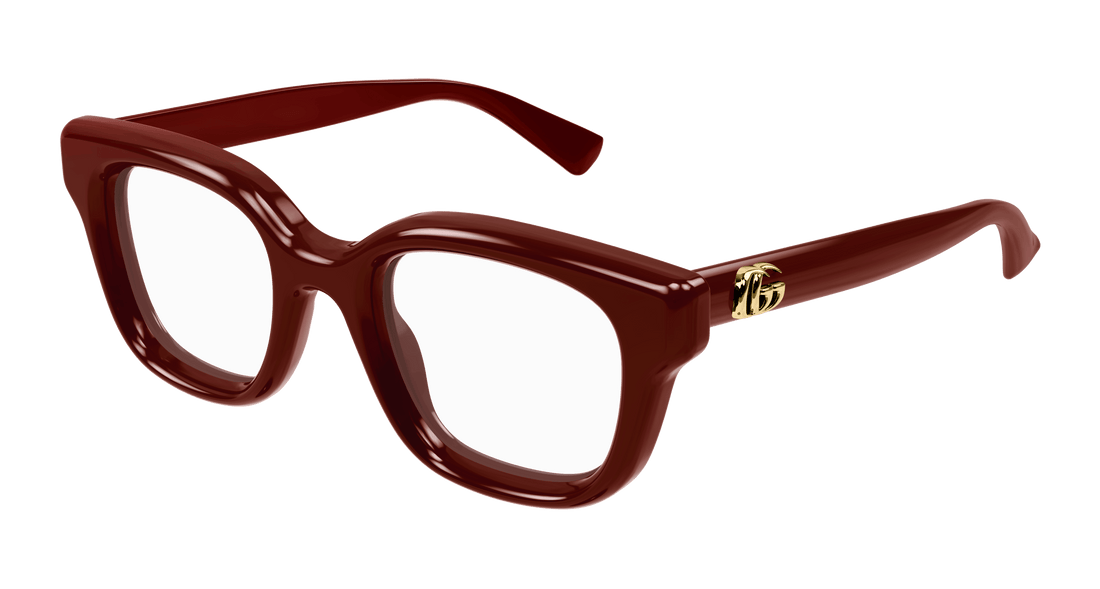 Brillen gucci gg1831o 007 burdeos square femenino maat 51mm - Hoofdaanzicht