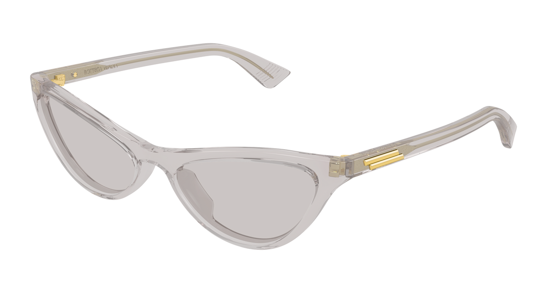 Zonnebrillen bottega veneta bv1414s 003 gris cat eye femenino maat 56mm - Hoofdaanzicht