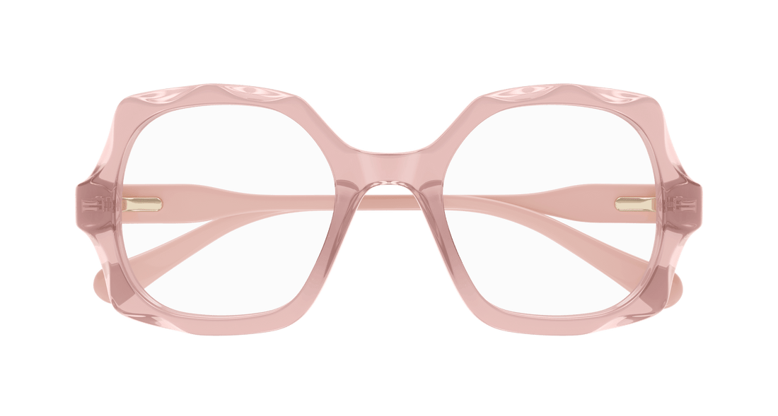 Glasögon chloé cc0026o 002 rojo square infantil storlek 45mm - Detaljvy