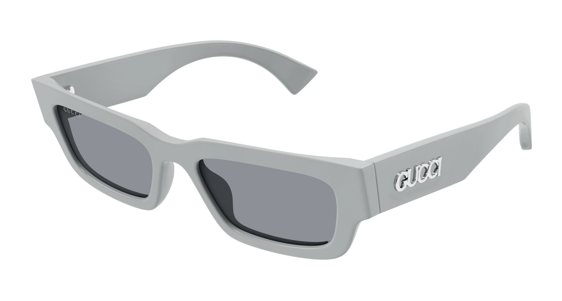 Occhiali da sole gucci gg1838s 003 gris square masculino taglia 52mm - Vista principale