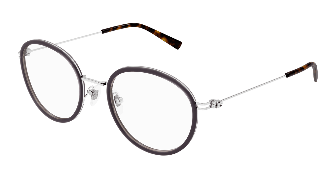 Óculos graduados gucci gg1851o 004 marron round femenino tamanho 50mm - Vista principal