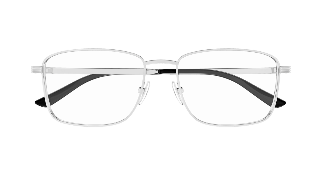 Brillen gucci gg1882o 001 plateado square masculino maat 54mm - Detailaanzicht