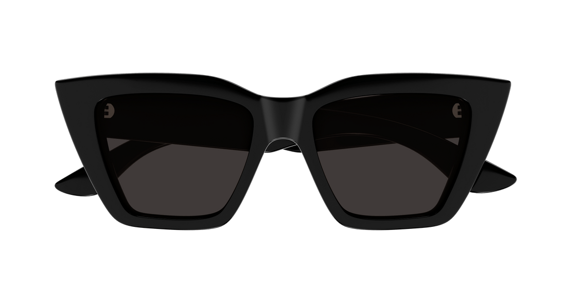 Solglasögon alexander mcqueen am0507s 001 negro cat eye femenino storlek 52mm - Detaljvy