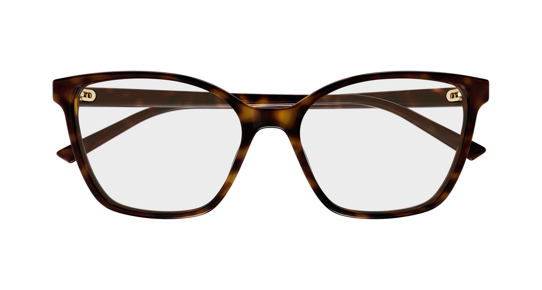 Prescription glasses gucci gg1995o 006 havana cat eye femenino size 56mm - Detailed view