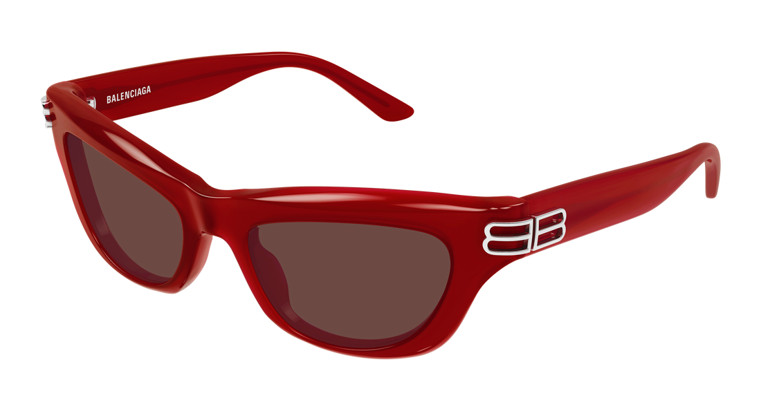 Occhiali da sole balenciaga bb0430s 003 rojo cat eye femenino taglia 54mm - Vista principale