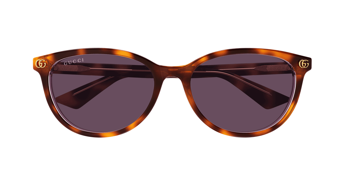 Sonnenbrillen gucci gg1818sk 004 havana round femenino größe 56mm - Detailansicht