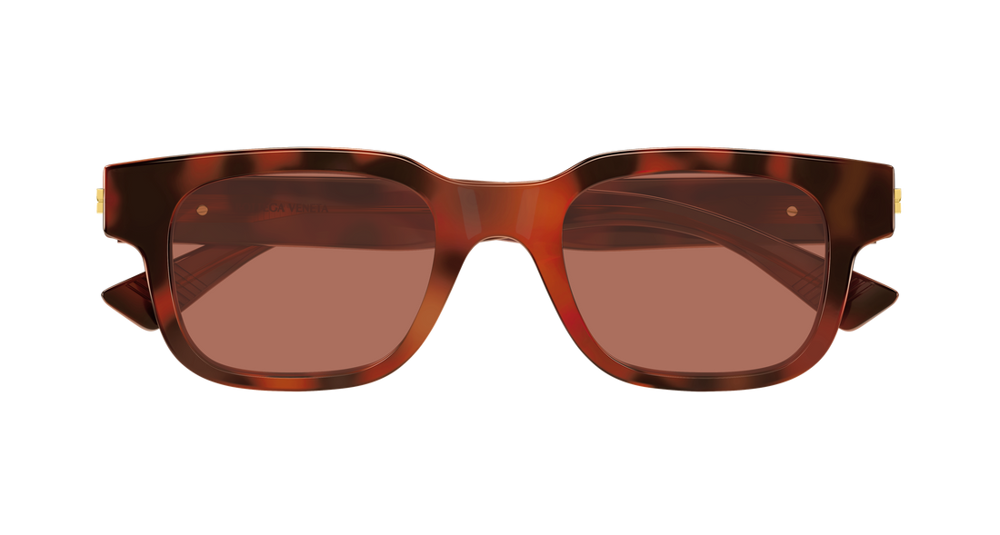 Sunglasses bottega veneta bv1411s 002 havana rectangular / squared masculino size 49mm - Detailed view