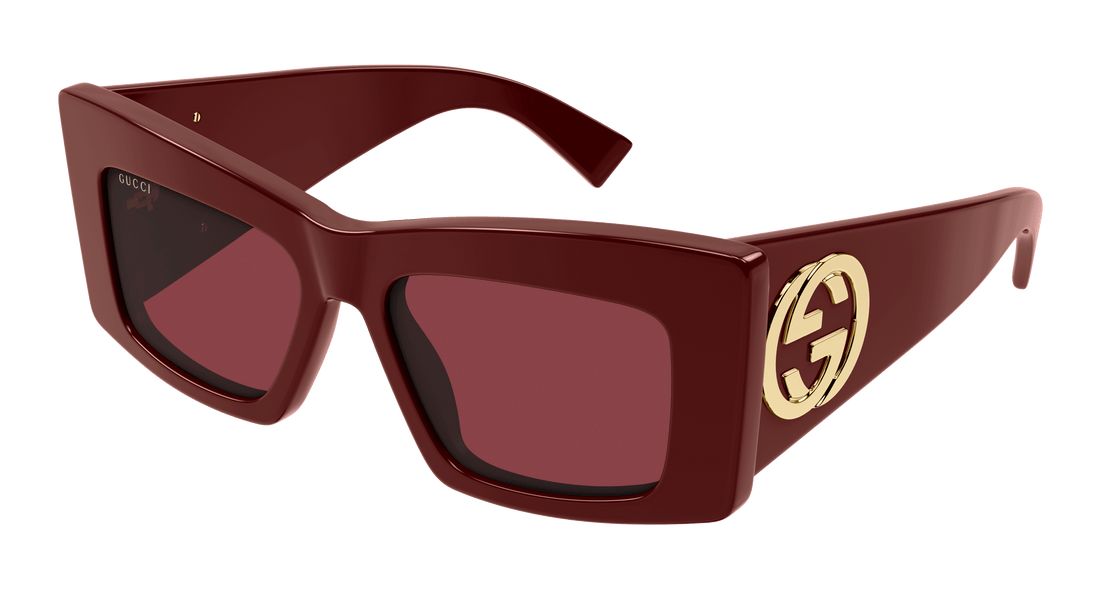 Occhiali da sole gucci gg1842s 005 burdeos butterfly femenino taglia 53mm - Vista principale