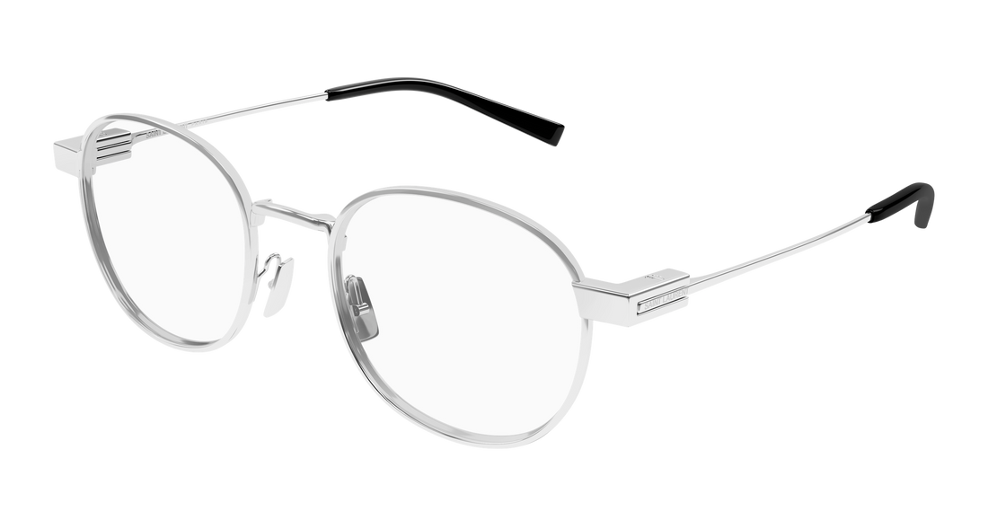 Occhiali da vista saint laurent sl 785 001 plateado round unisex taglia 50mm - Vista principale