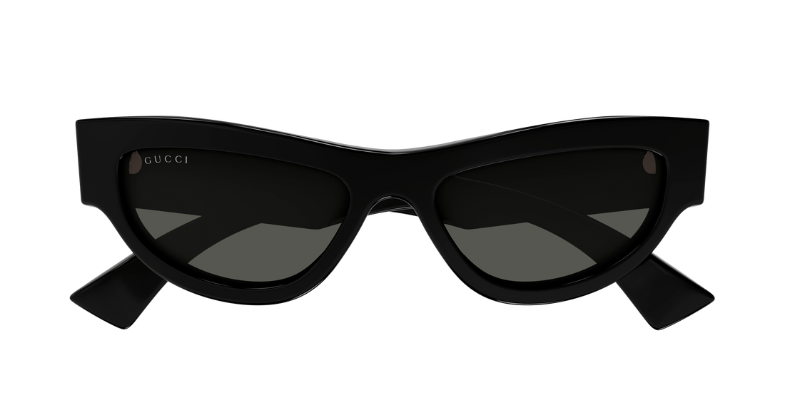 Occhiali da sole gucci gg1834s 001 negro cat eye femenino taglia 53mm - Vista dettagliata