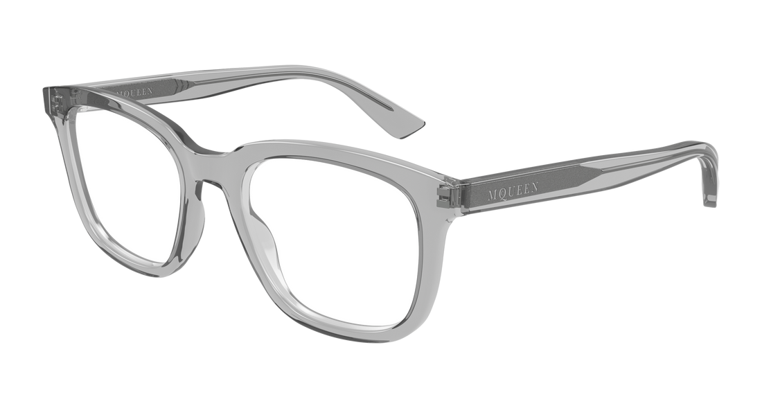 Gafas graduadas alexander mcqueen am0539o 006 gris rectangular / squared femenino talla 52mm - Vista principal